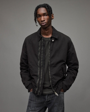 Allsaints Nicks Ramskull Jacka Herr Svarta | SE.MJ115X-7345